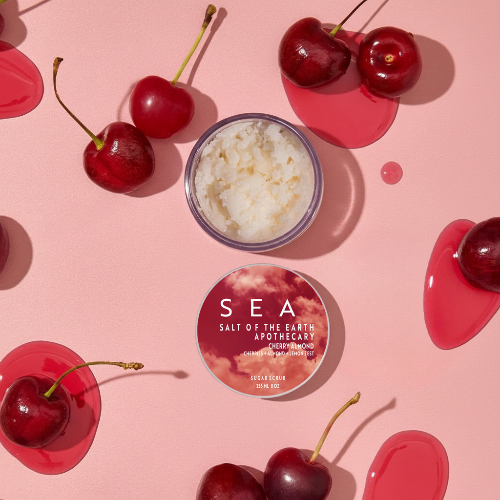 Cherry Almond Sugar Scrub