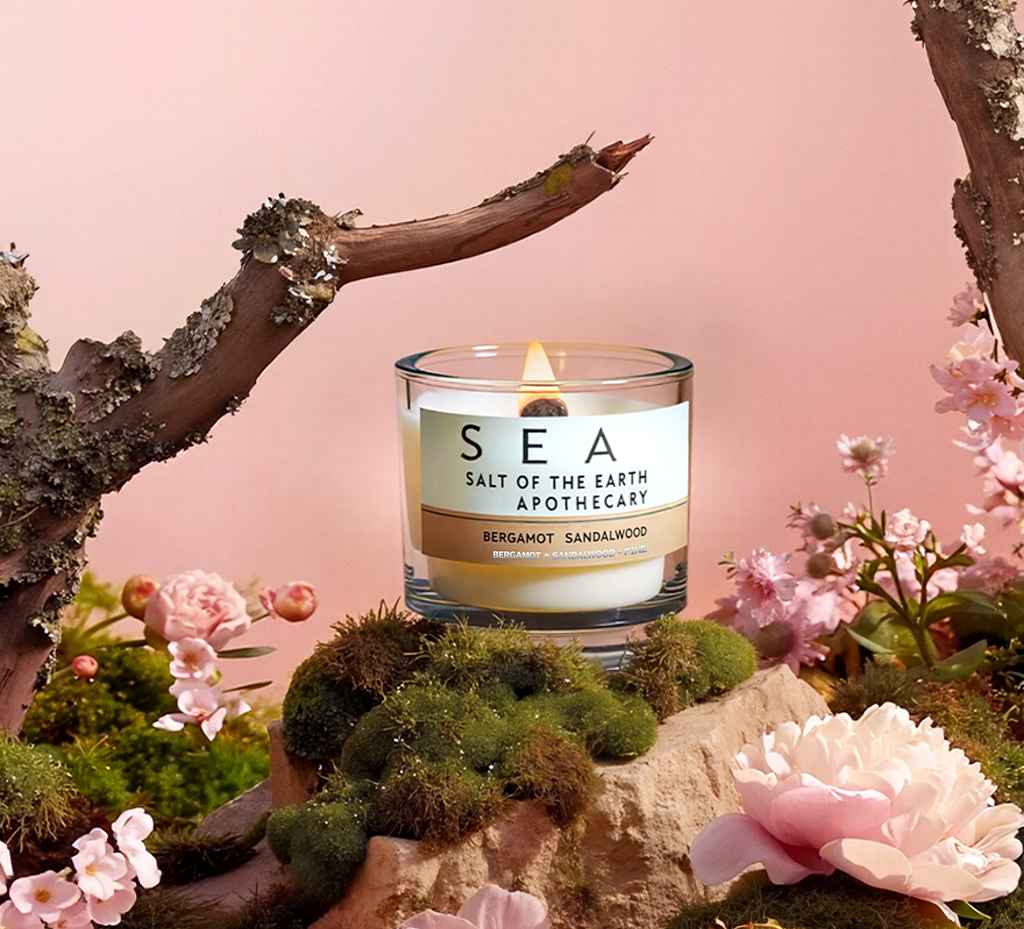 Bergamot Sandalwood Candle