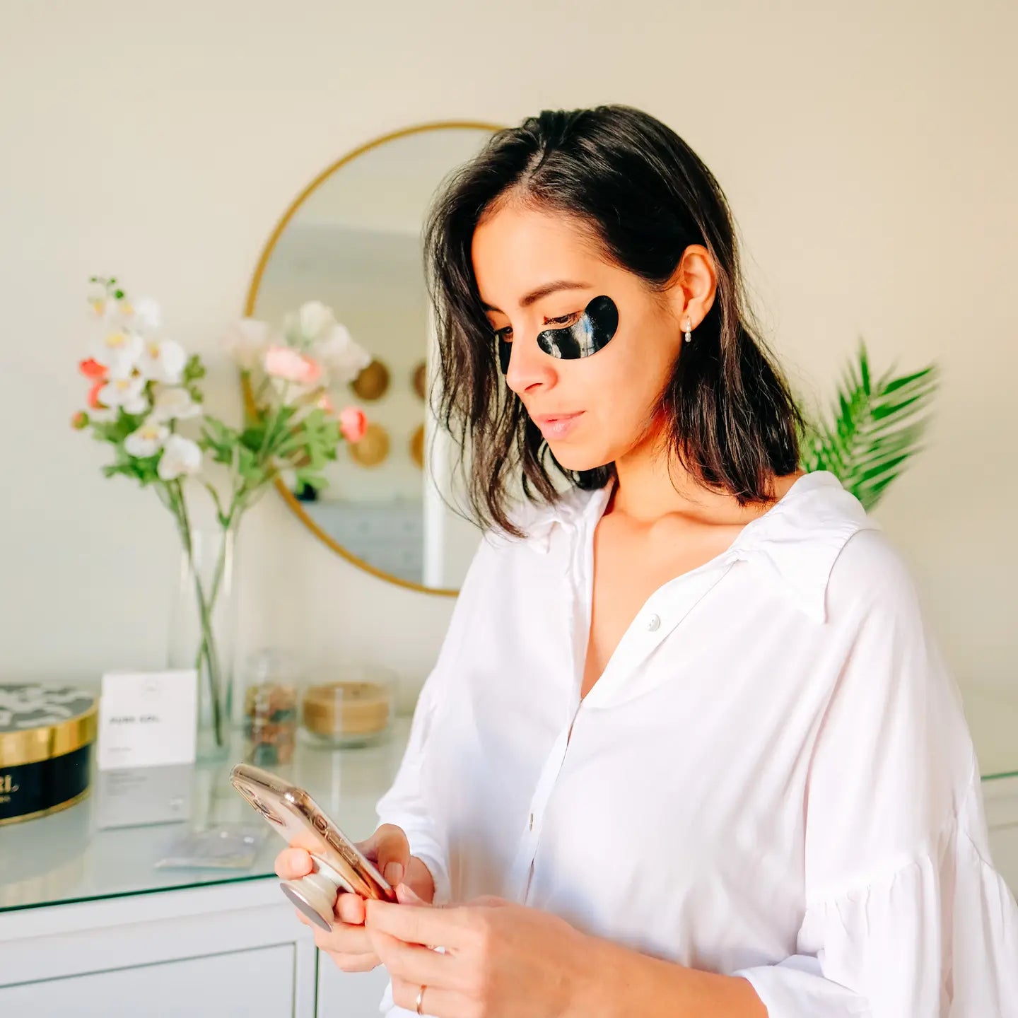 Eye Mask Wake Up Charcoal + Hyaluronic Acid