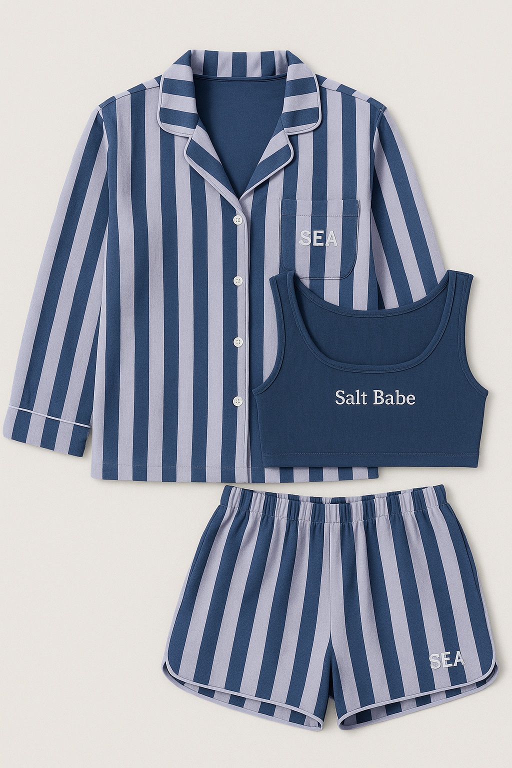 Camp Earth Pajama Set – Moonlight Counselor PREORDER ITEM Ships the week of June 21. Limited edition from our Camp Earth collection. (Copy)