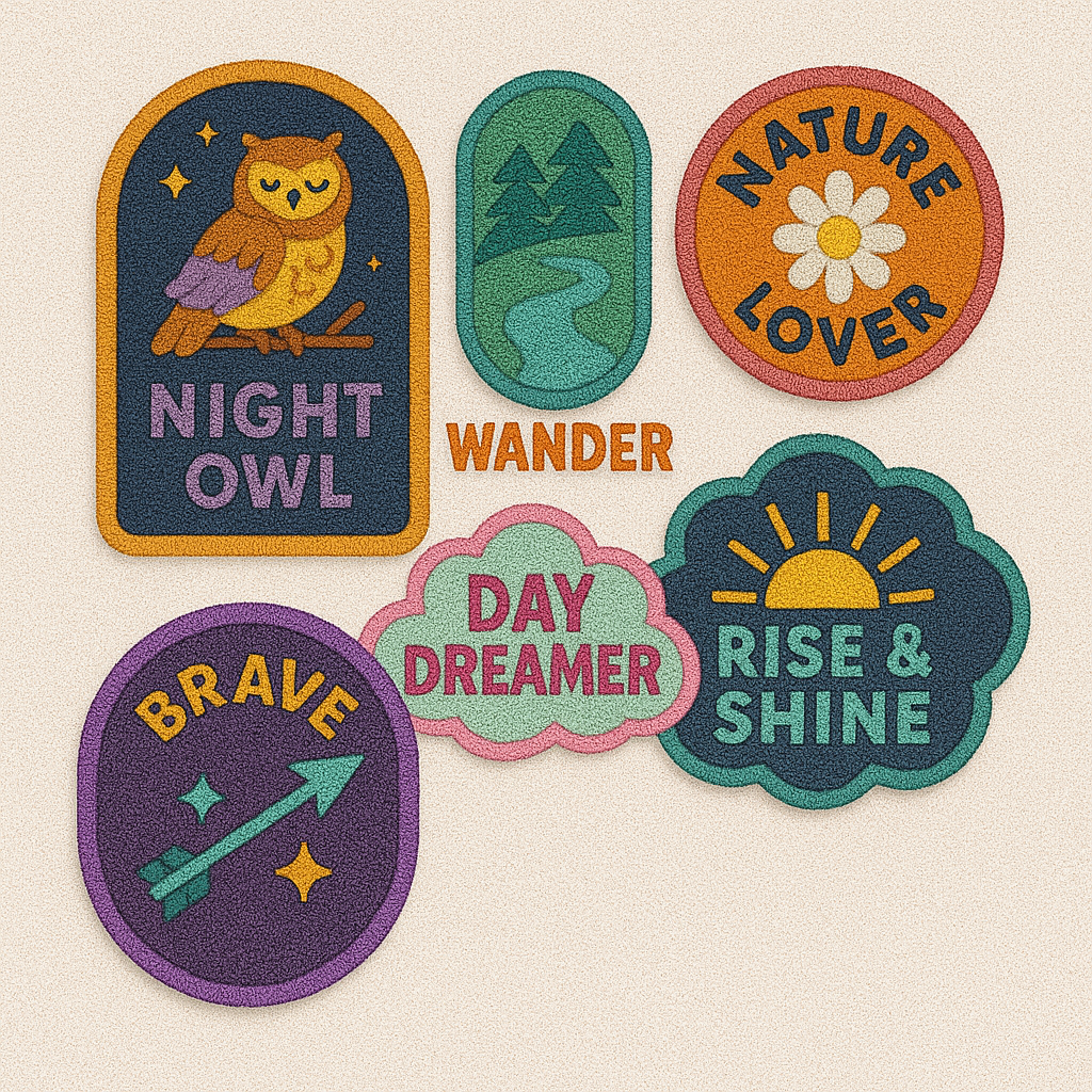 Camp Earth Robe – Lake Day Blue terry