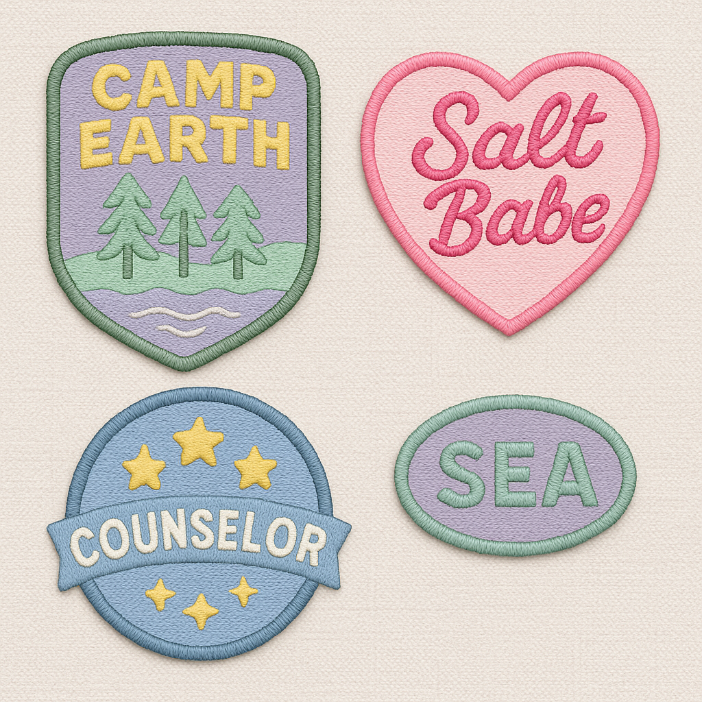 Camp Earth Pajama Set – Mandy’s Pink 🌿