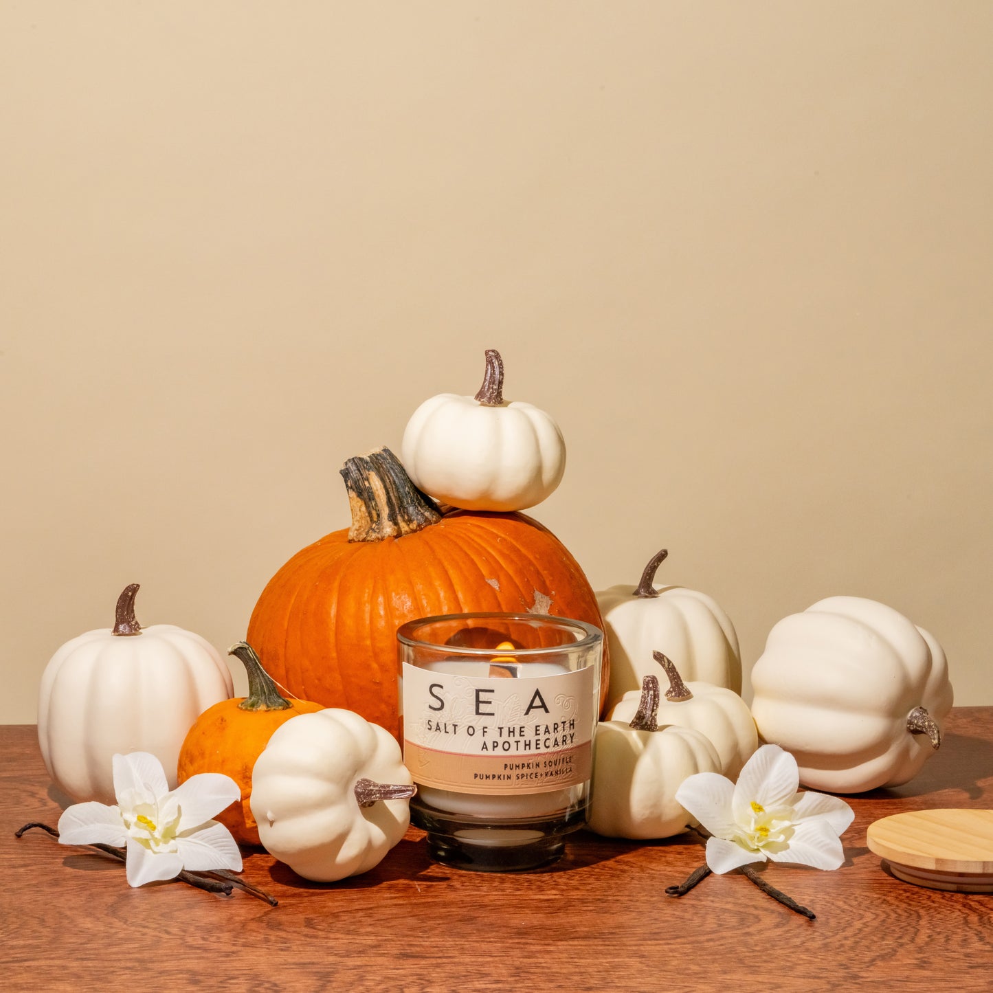 large Pumpkin Spice Latte Candle