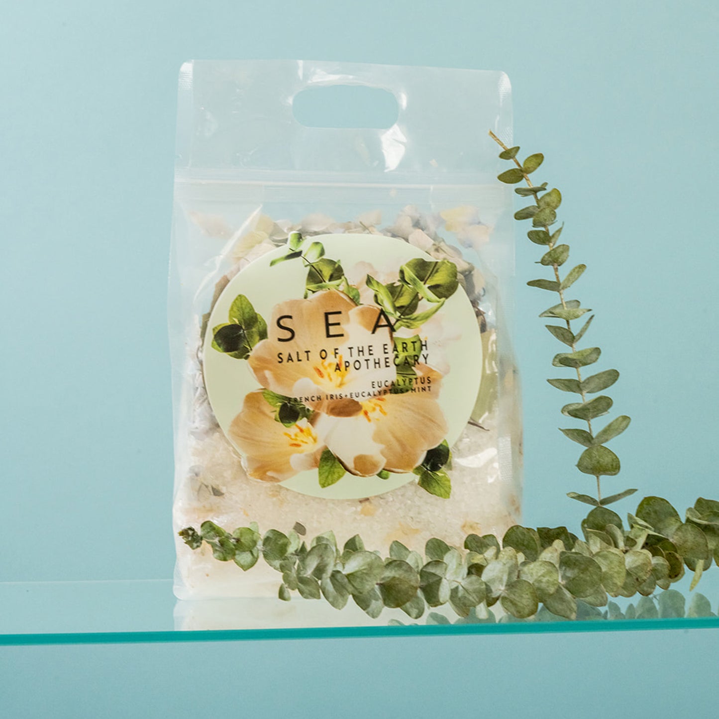 Eucalyptus Bohemian Crystal Bath Soak