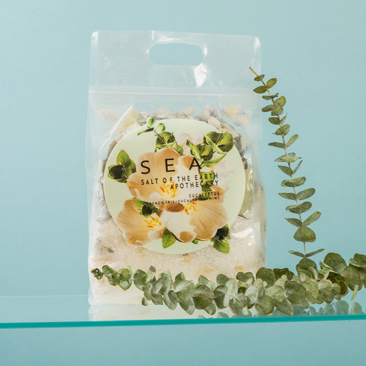 Eucalyptus Bohemian Crystal Bath Soak