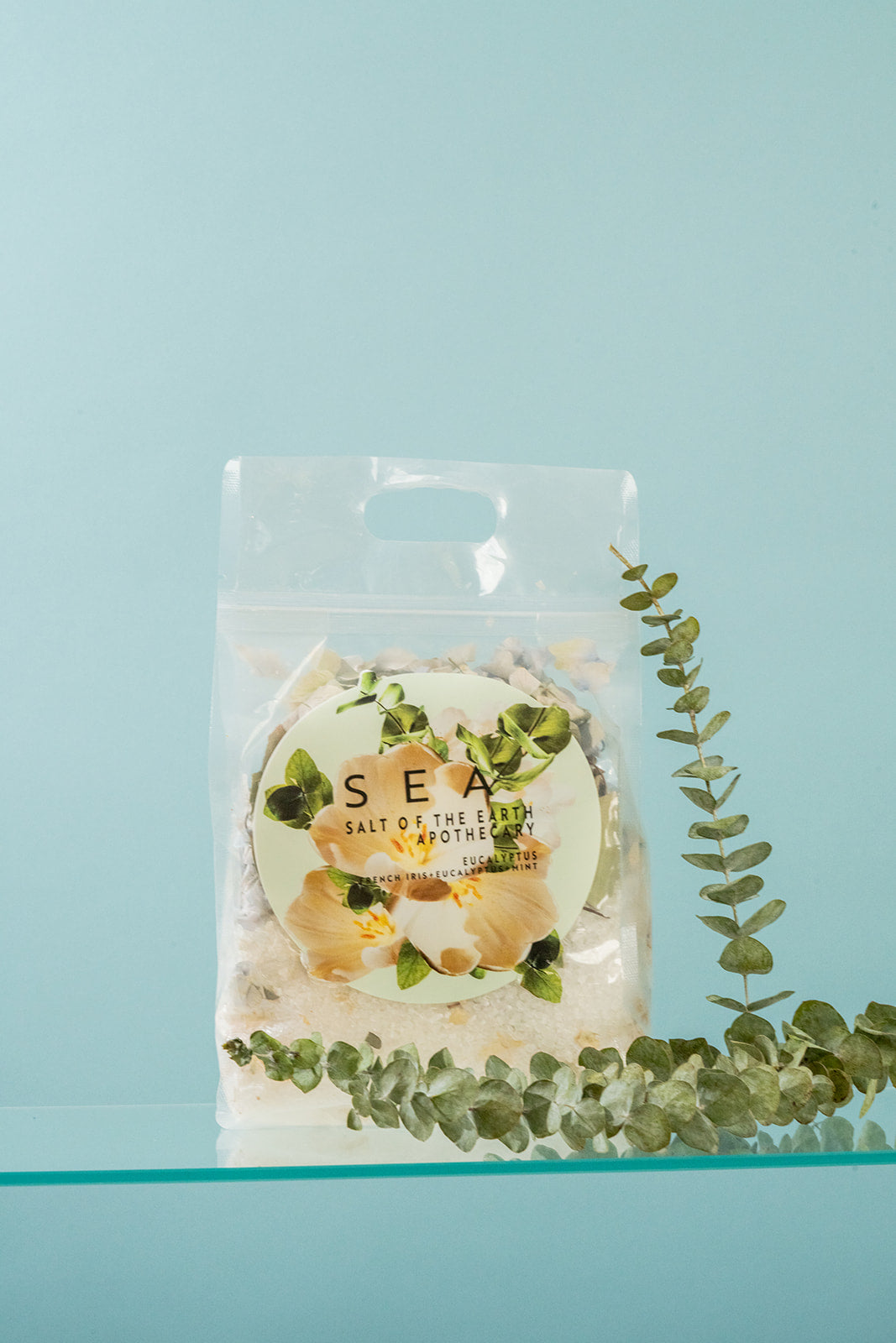 Eucalyptus Bohemian Crystal Bath Soak