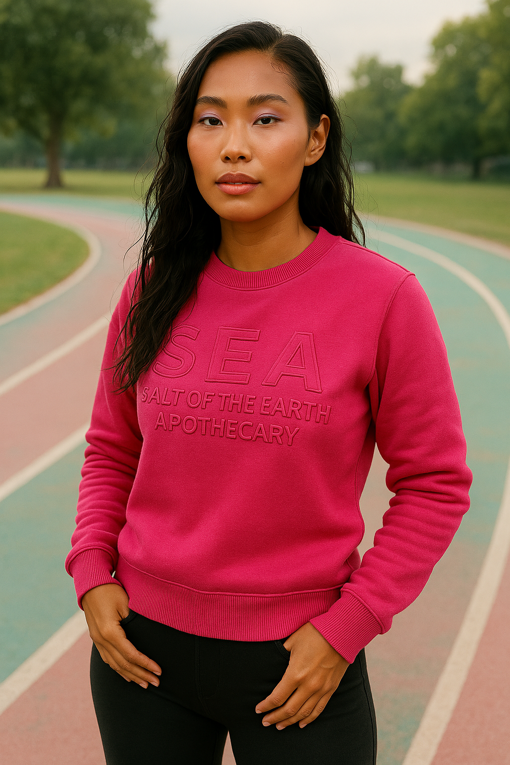 Crewneck- Pink