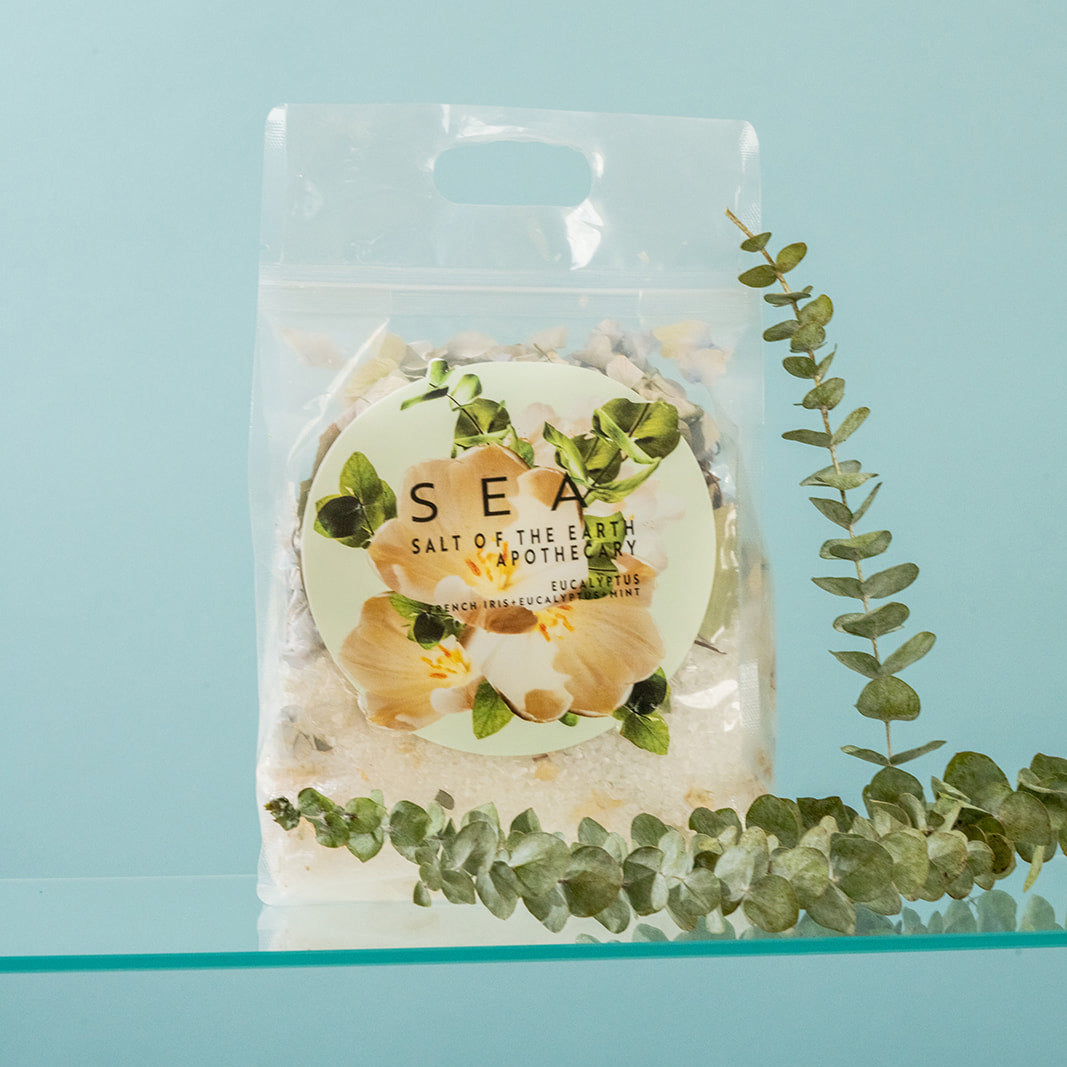 Eucalyptus Bohemian Crystal Bath Soak