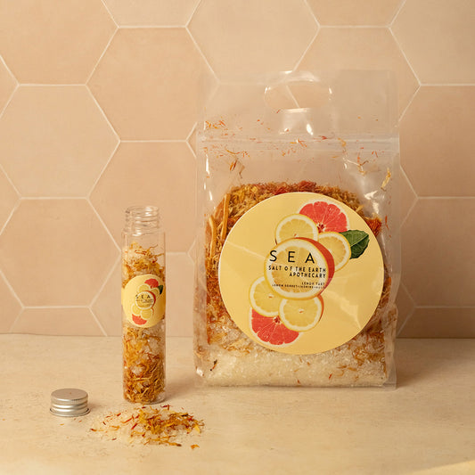 Lemon Tart  Bohemian Crystal Bath Shot