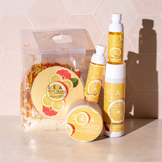 Lemon Tart Bohemian Crystal Bath Soak