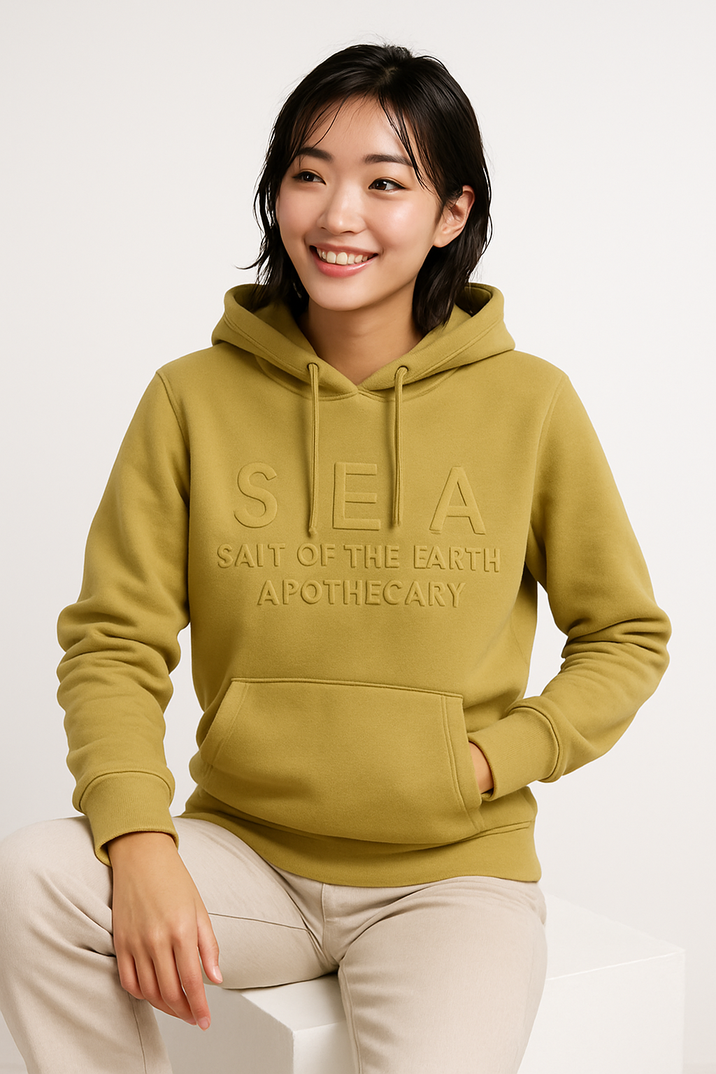 Hoodie-Olive Green