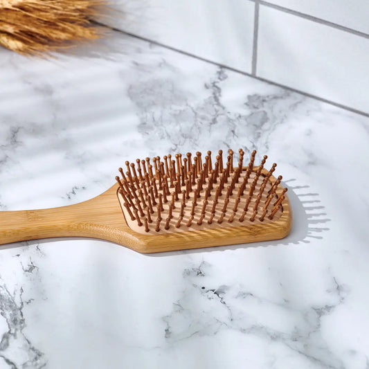 Hair Brush Bamboo Paddle
