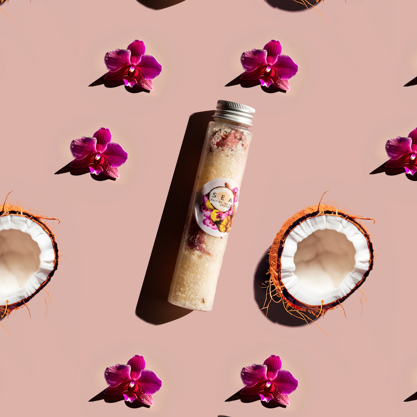 Coconut Bohemian Crystal Bath Shot
