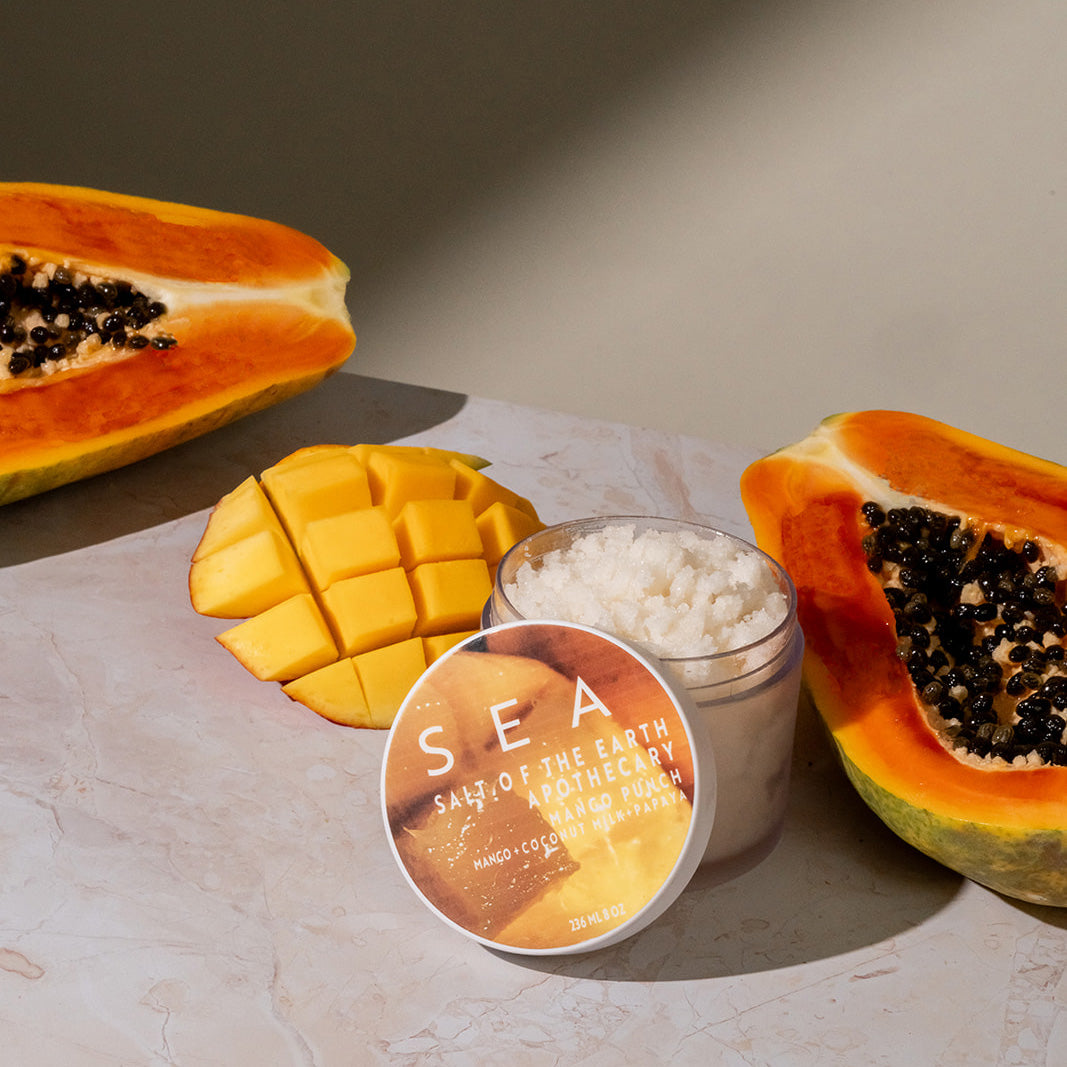 Mango Base Note Mango Punch Sugar Scrub – Salt of the Earth Apothecary