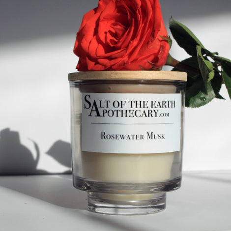 Rosewater Musk Candle